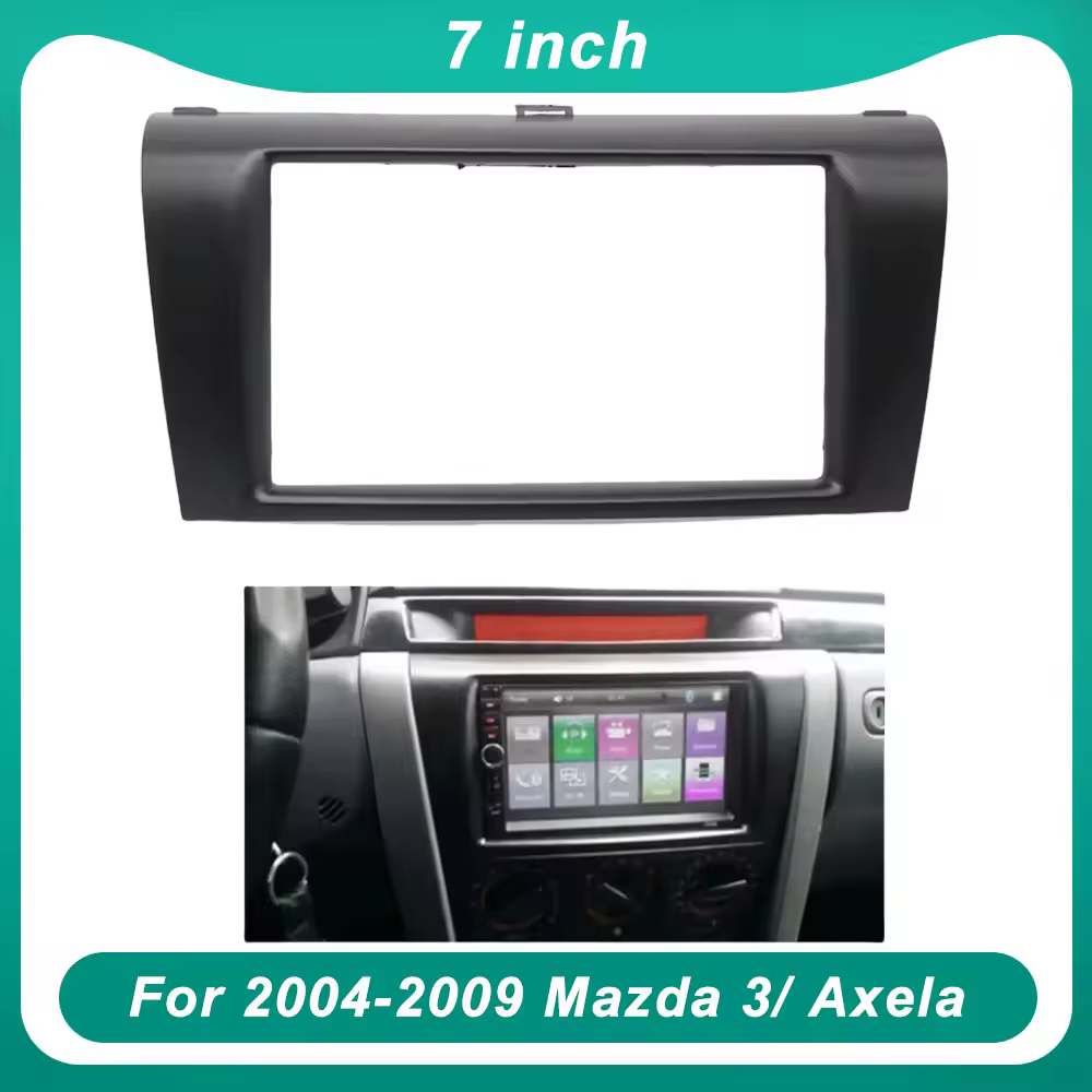 Для Mazda 3/Axela 2004-2009 годов выпуска (7 дюймов): панель управления автомагнитолой, GPS, MP5, Android, стереоплеер, 2 DIN головное устройство, рамка для приборной панели, установка.