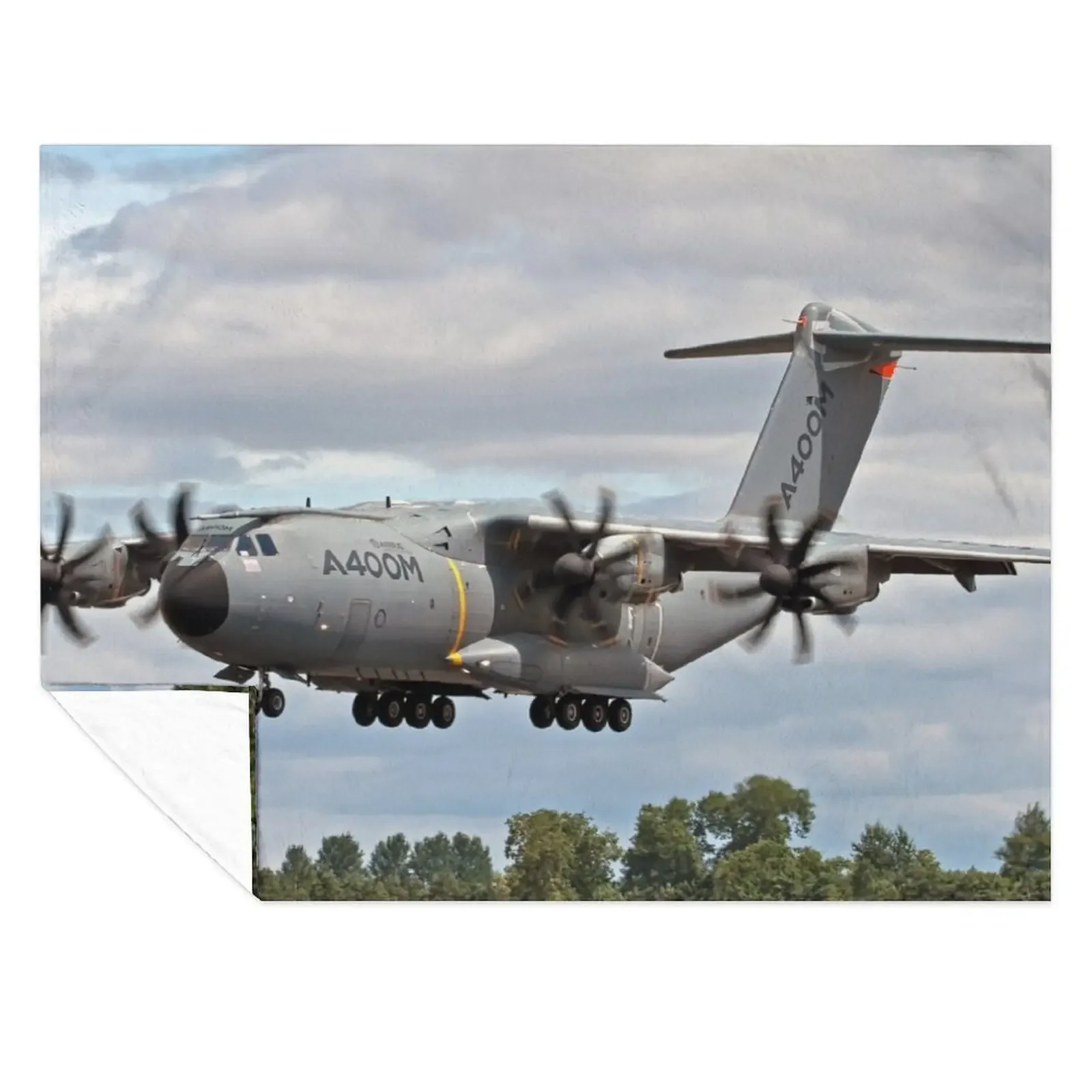 

Airbus A400M Throw Blanket For Decorative Sofa Kid'S Hairys for winter Blankets