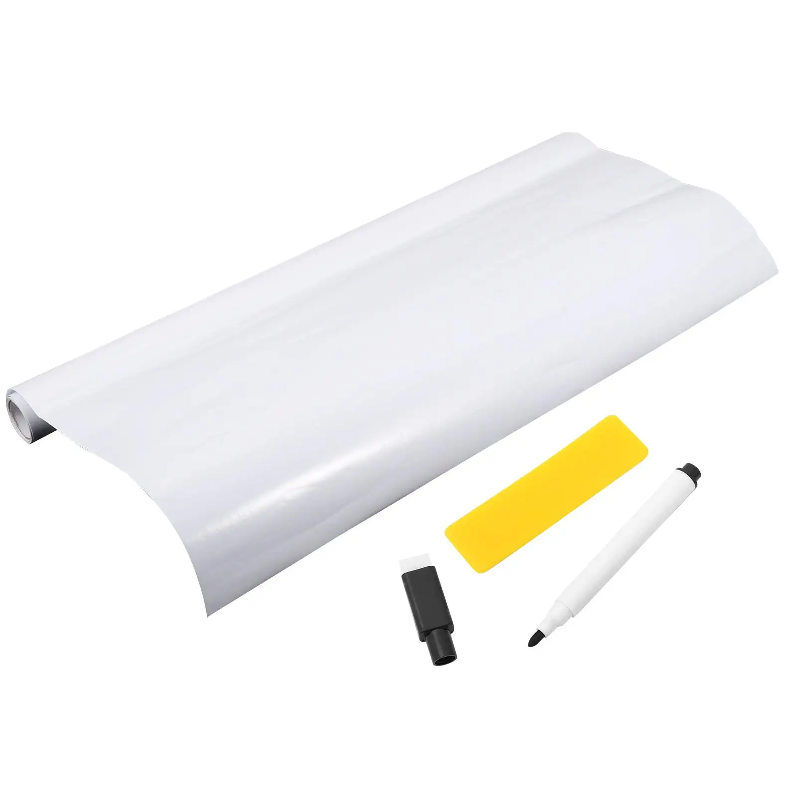 

Whiteboard Sticker 45x100cm White Dry Erase Sheets for Wall Removable Graffiti Teaching Accessories Classroom Display