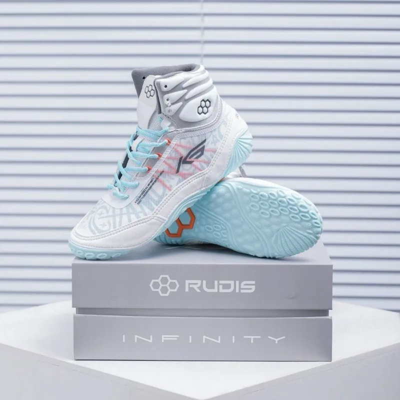 

2025 New Men Women Wrestling Boots Luxury Brand Boxing Shoes for Unisex Breathable Fighting Boots Couples Gym Training Shoe