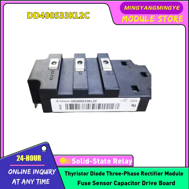 

DD400S65K1 DD400S33K2C DD400S33KL2C DD400S45KL3-B5 DD800S45KL-B5 IGBT Module NEW ORIGINAL IN STOCK