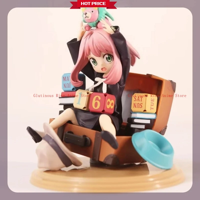 

In stock SPY × FAMILY Anime Anya Forger Cute Girl Handmade Model Ornament Toy Birthday Gift New Collectibles