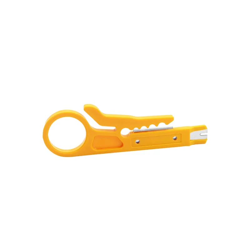 Electronic Tools Wire Stripper Small Wire Stripper Wire Bonding Tool Network Cable Wire Crimper Small Yellow Knife Wire Bonding