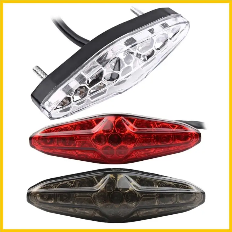 

G5AD Motorcycle Universal 15 LED Rear Tail Light License Number Plate Lamp 12V