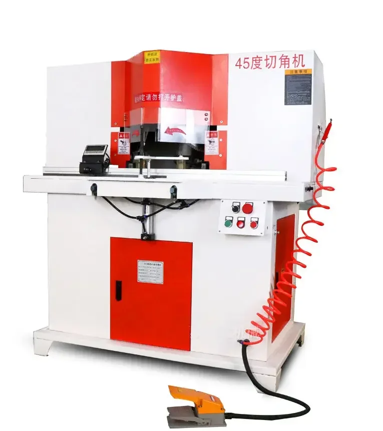 Double Head 45 Degree Cutting Machine Wood And Aluminum Angel For Decoration Saw For Wood Frame