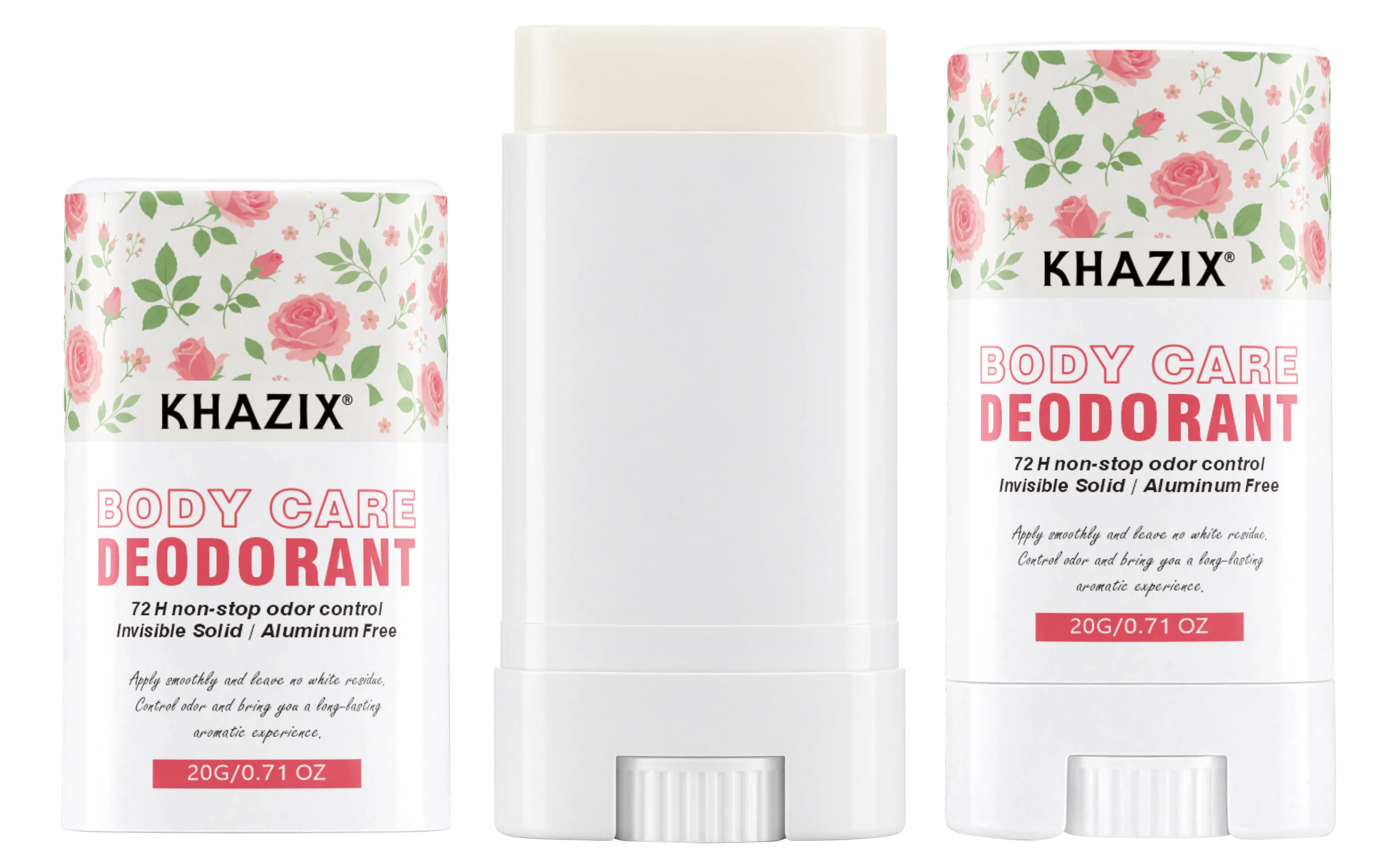 underarm deodorant stick adopts dual-active odor fighting formula. Infused with shea butter and essential oils, it cares for you
