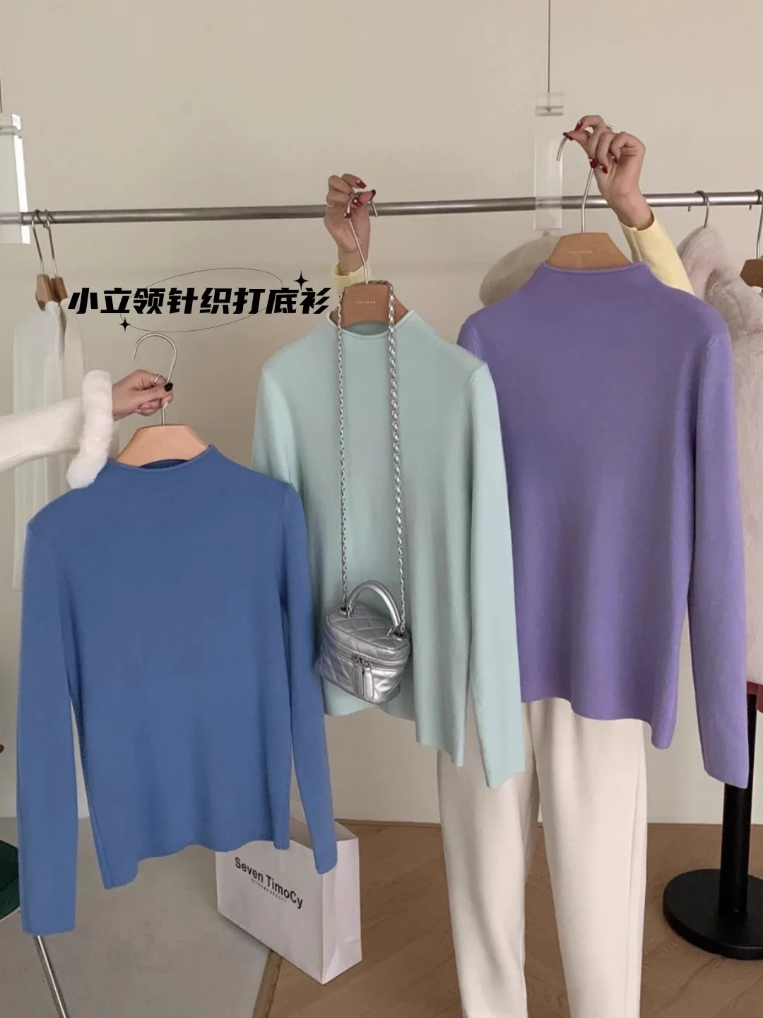 

Свитера Джемперы Пуловеры Женские элегантные шикарные женские топы Трикотажные изделия Kawaii Cloud Pattern Хэллоуин Погода Трикотаж Softy Sky Fit