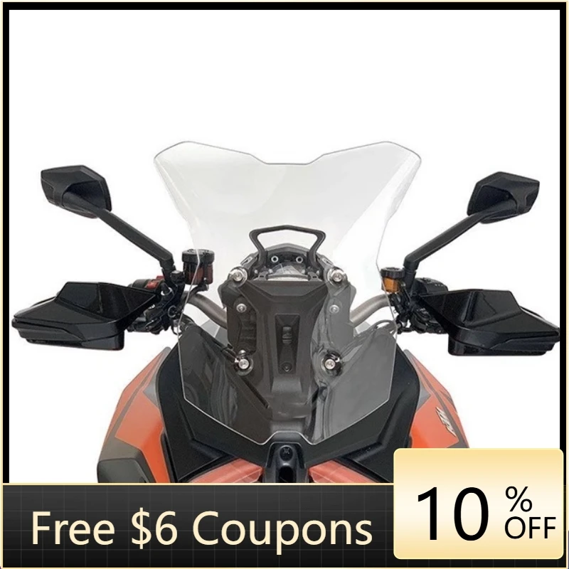 

STLF Motorcycle Front Screen Windshield Accessories 390 Adventure Windscreen Air Wind Deflector for 1290GT SUPERDUKE