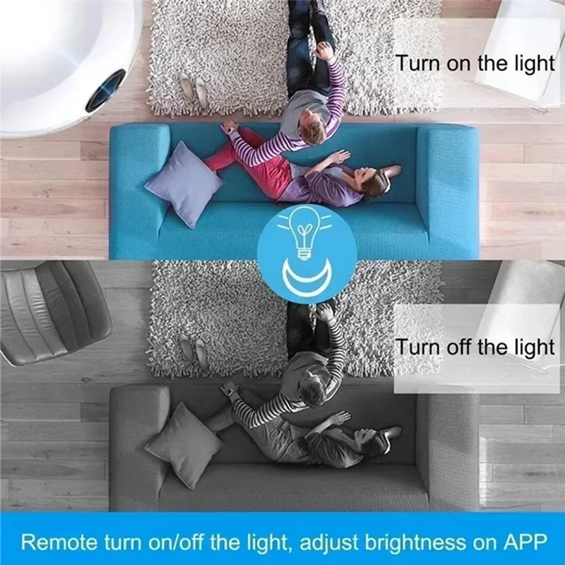 

SUNRI-CCTV Малая видеокамера IP-камера «рыбий глаз» 360° ° Панорамная камера Wi-Fi 1080P HD Защита безопасности Умный дом Ночное видение