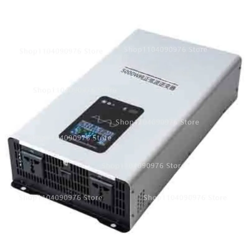 

Синусоидальный инвертор высокой мощности 5000 Вт 12 В 24 В 48 В 60 В 72 В 96 В до 220 В