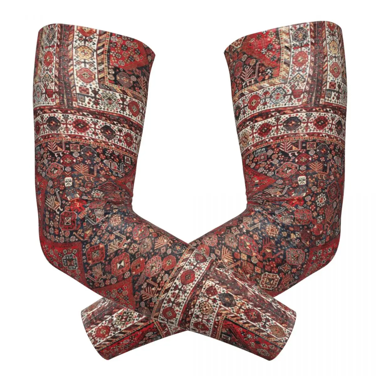 

Qashqa I Fars Southwest Persian Nomad ковер с принтом уличные рукава для рук солнцезащитный УФ-защитный чехол летние велосипедные татуировки рукава