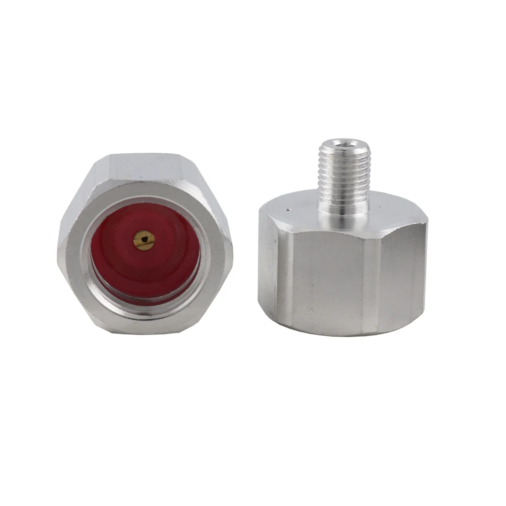 CO2 Cylinder Refill Adapter Converter Soda Stream Bottle TR21*4 to 3/8-24 UNF Co2 Regulator Homebrew Beer Brewing Corny Keg