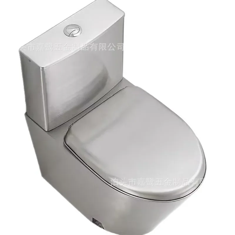 304 Stainless Steel Tankless Toilet for Outdoor Detention Center Commercial Use Heavy Duty Wall Mounted Sanitary Ware