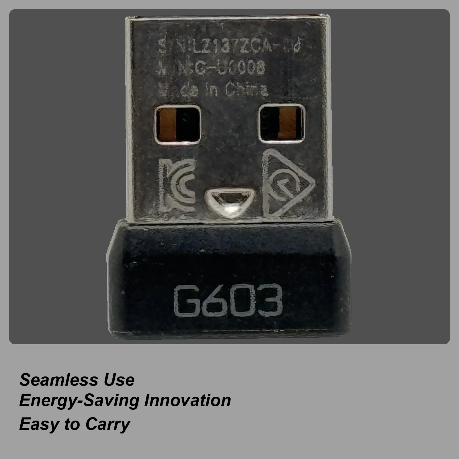 

Для USB-приемника Logitech G603, сменный USB-адаптер, портативный адаптер Plug and Play с низкой задержкой для компьютерных игр, путешествий