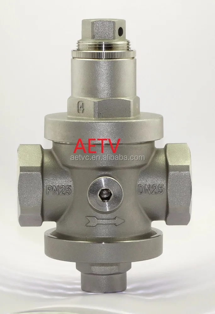 Stainless steel pressure reducing valve