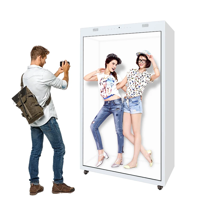 86-Inch 3D Hologram Display Transparent LCD Showcases Box Museum Jewellery Exhibition Video Holobox Camera Mic Indoor SDK