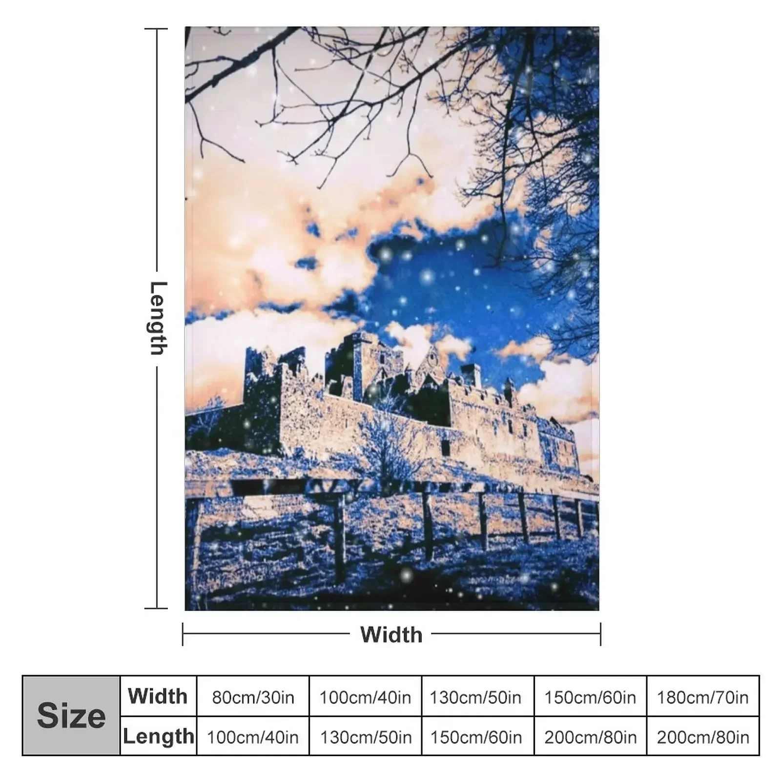 Rock of Cashel, Ireland Throw Blanket For Decorative Sofa Moving Decoratives Luxury Thicken Bed covers Baby Blankets