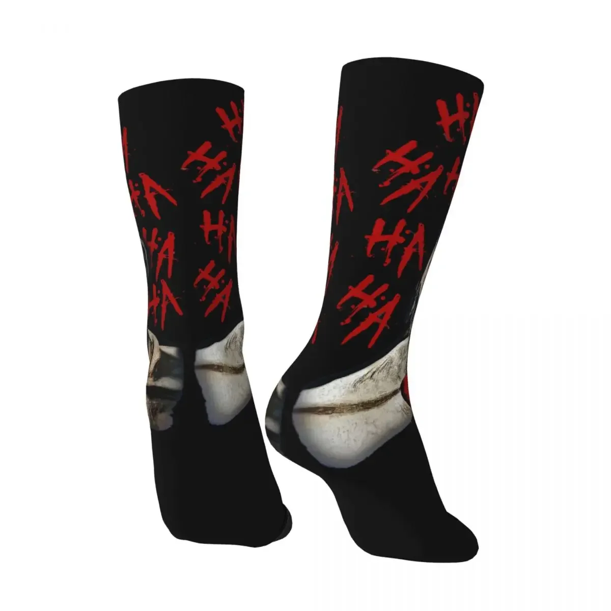 Vintage Captain Spaulding Men\'s Compression Socks Unisex House Of 1000 Corpses Horror Movie Harajuku Pattern Printed Crew Sock