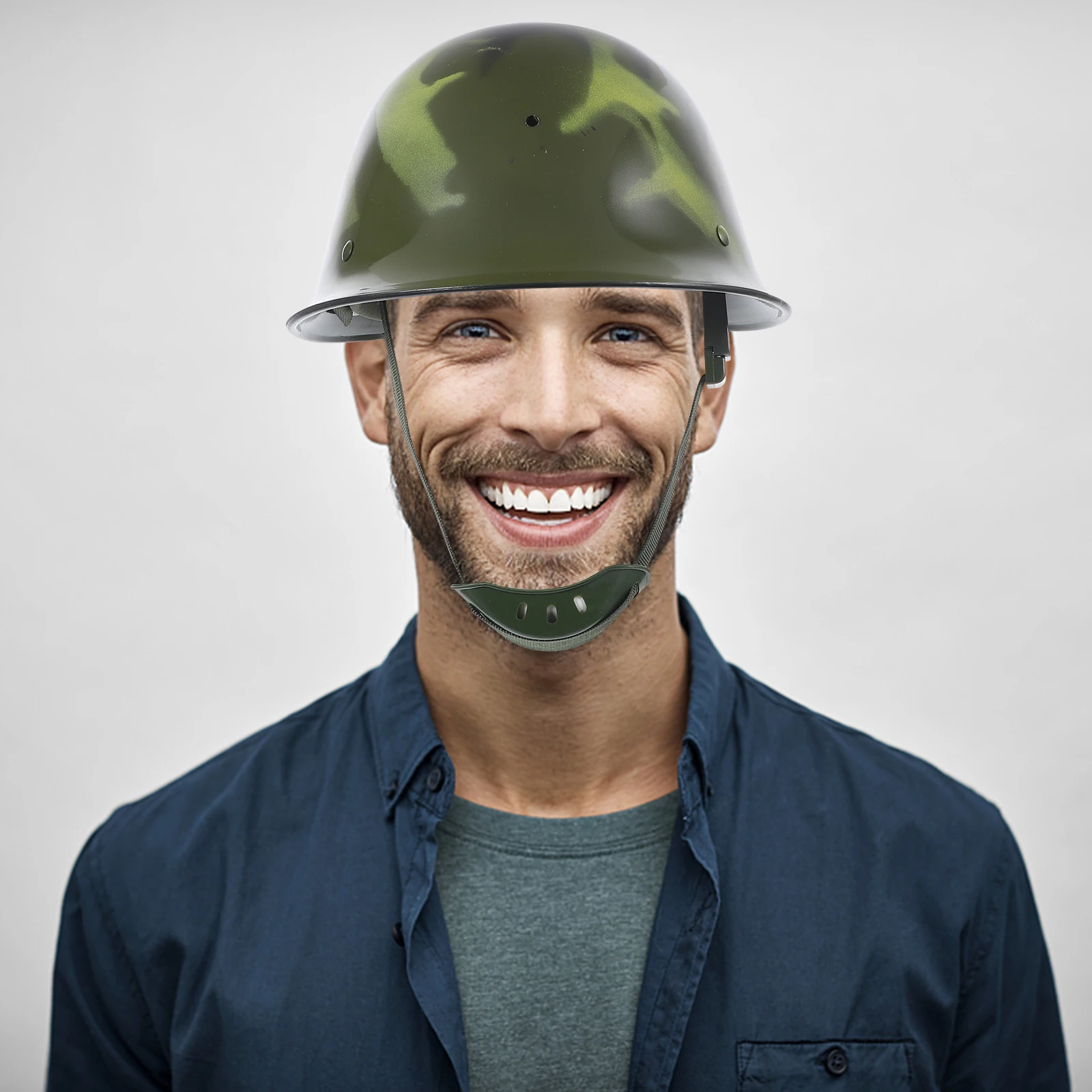 قبعة دورية للحماية قابلة للتعديل للسلامة المموهة للرجال والنساء في دورية مكافحة الشغب في الهواء الطلق #1