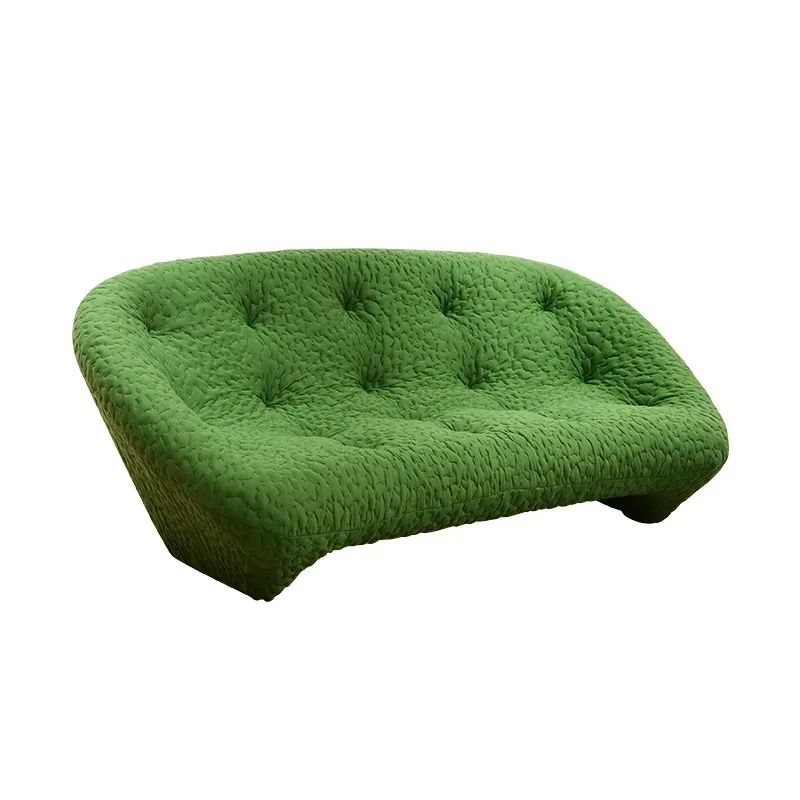 Shell sofa living room modern minimalist curved fabric sofa