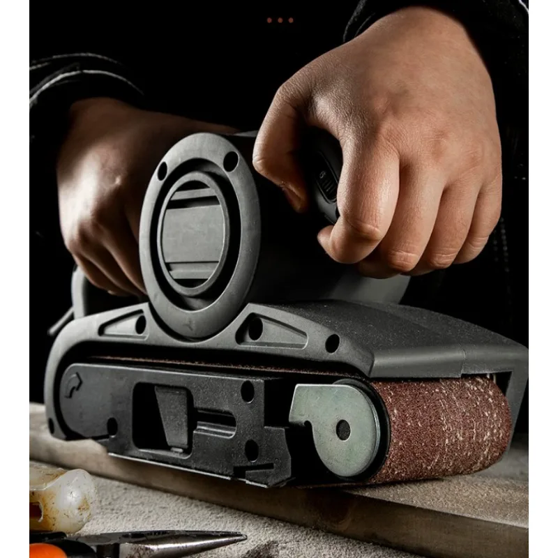 Portable Belt Sander, Reversible Bench Sanding Machine, Woodworking Surface Polishing Sanding Tool