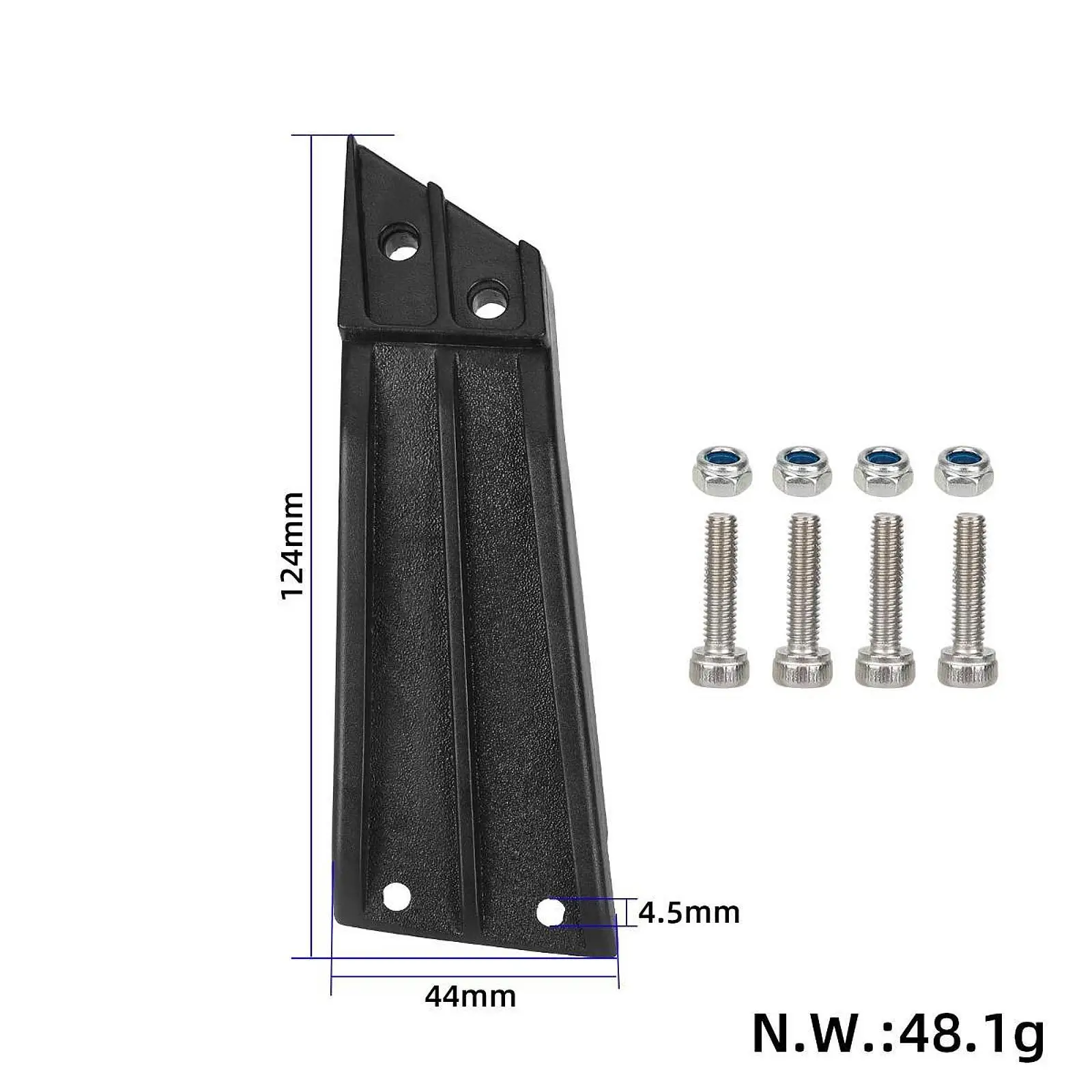 Durable Rear Fender Bracket Mudguard Attachment Lightweight Support for G2 PRO-DB 2024 Electric Scooter Use