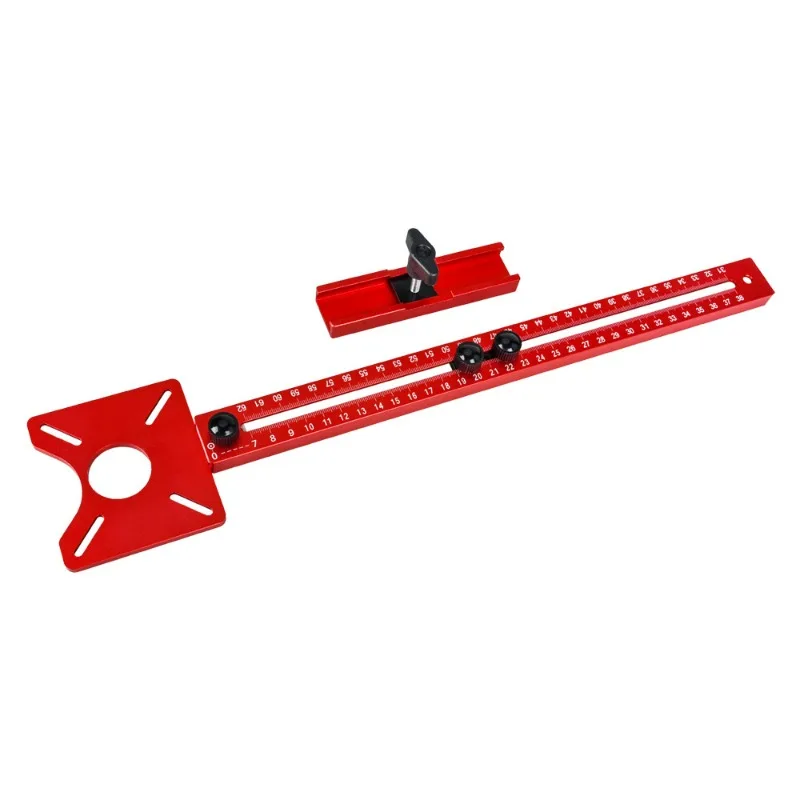 Trimmer, opening and milling device, round groove, round hole slotting and positioning support bracket