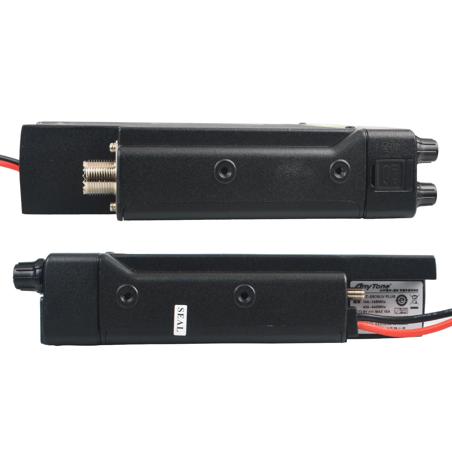 Anytone AT-D578UV Plus VHF UHF Air Band Receber GPS APRS Bluetooth PTT DMR Função Repetidor Digital FM Rádio Móvel AES256