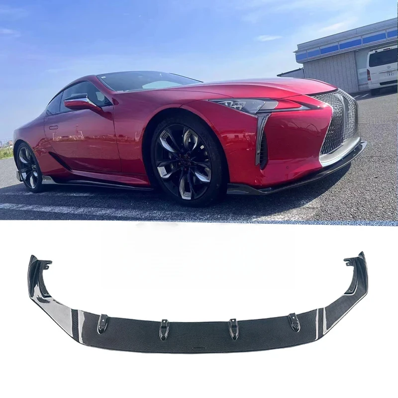 

Best SellingWholesale Carbon Fiber Front Lip Fit Lc500 Lc500h Body Kit BumperHigh Quality
