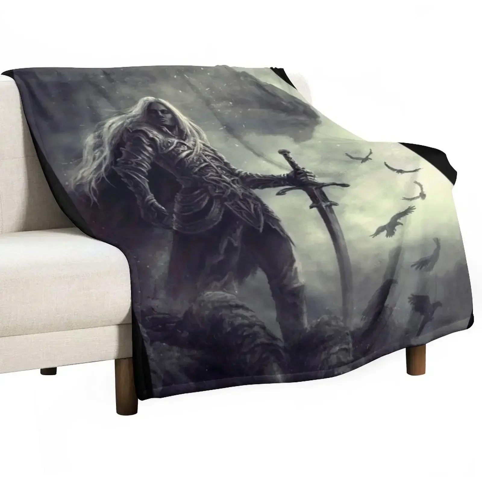 

Anomander Rake - Malazan Throw Blanket Flannel Fleece Soft Warm Throw Blanket