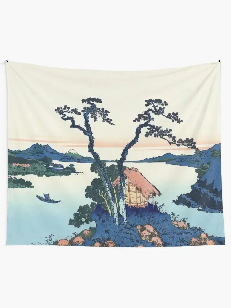 Lake Suwa in the Shinano province Tapestry Decorations For Room Home Decorations Tapestry