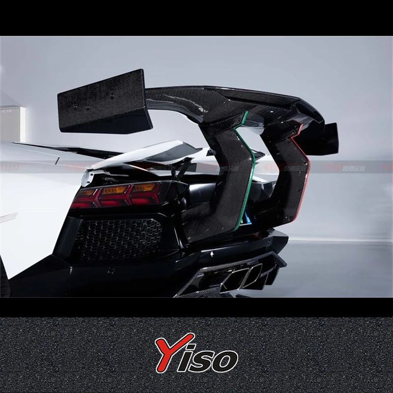 Suitable for Aventador LP700 Modified encirclement Carbon fiber Upgrade Japan Aimgain BIG Empennage  GT WING