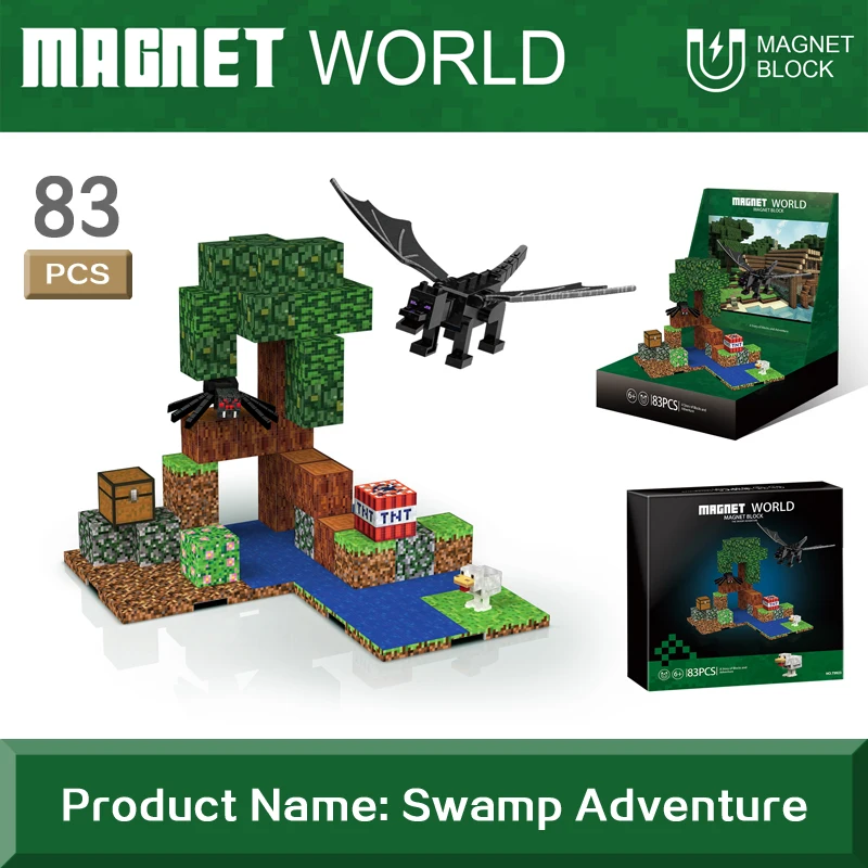 لعبة مغناطيسية للمغامرة من مارشلاند، لعبة إبداعية يمكنك صنعها بنفسك، هدية رائعة لعيد الهالوين وعيد الميلاد للأطفال