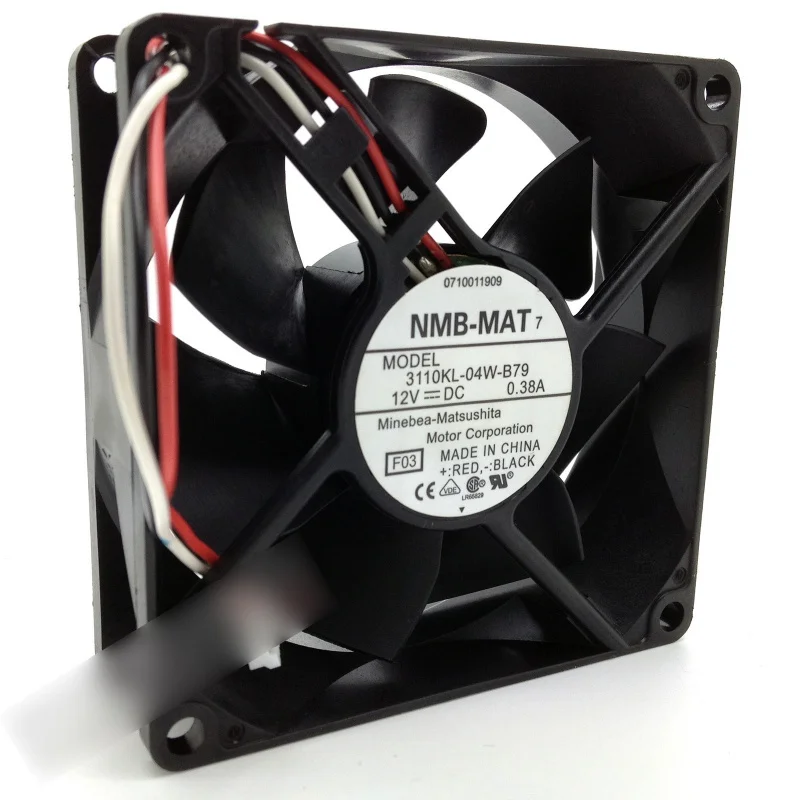 M  New NMB 3110KL-04W-B79 DC 12V 0.38A 3Pin Cooling Fan#QW