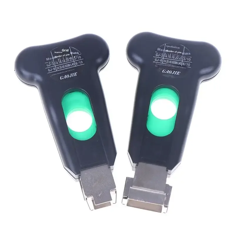 GJ-6/GJ-3 IC Chip Puller 24-40pins/14-22pins In-line Integrated Circuit Extractor for Flat Components Electronic Repair Tool