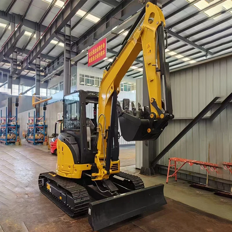 Customized 3.5 tons mini excavator personalized digging depth/arm length/power type, delivery to EU/US and other countries