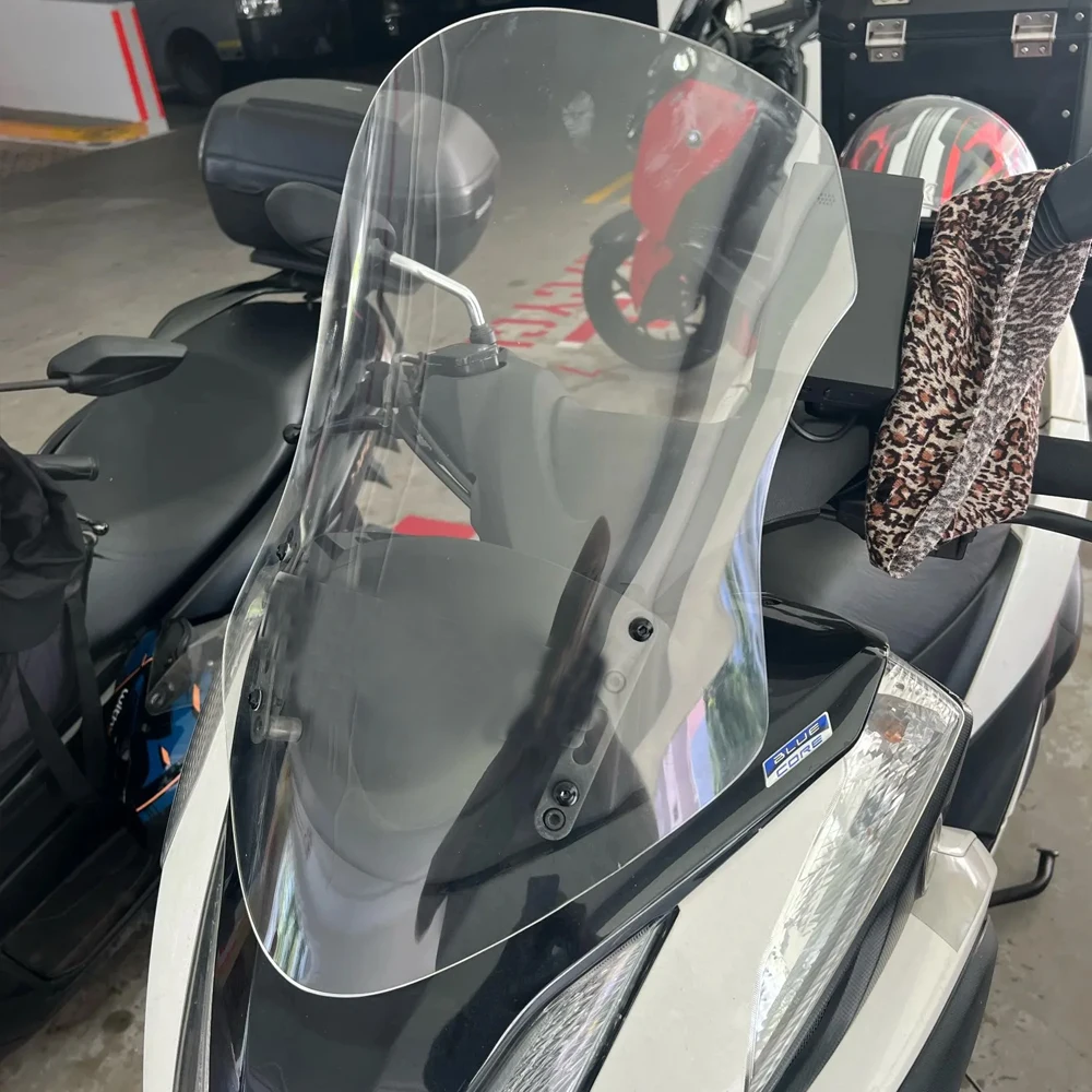 for tricity 155 Windscreen For Yamaha Tricity125 Tricity155 2017 Tricity 125 Windshield Motorcycle Screen Wind Deflectors Visor