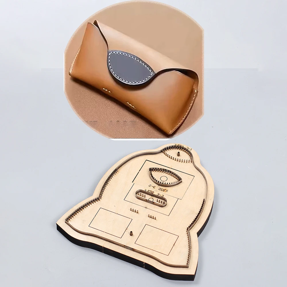 

16.5x8.5cm eyeglass case bag leather craft cutting dies knife mold cutter