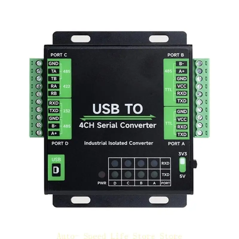 

02DA USB до RS232/485/422/TTL Интерфейс -конвертер промышленная изоляция промышленная промышленность