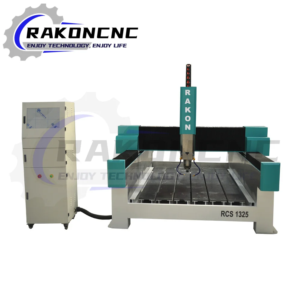 Jinan-máquina de fresado profesional Rakoncnc 1325, tallado 3D de mármol y granito, gran oferta