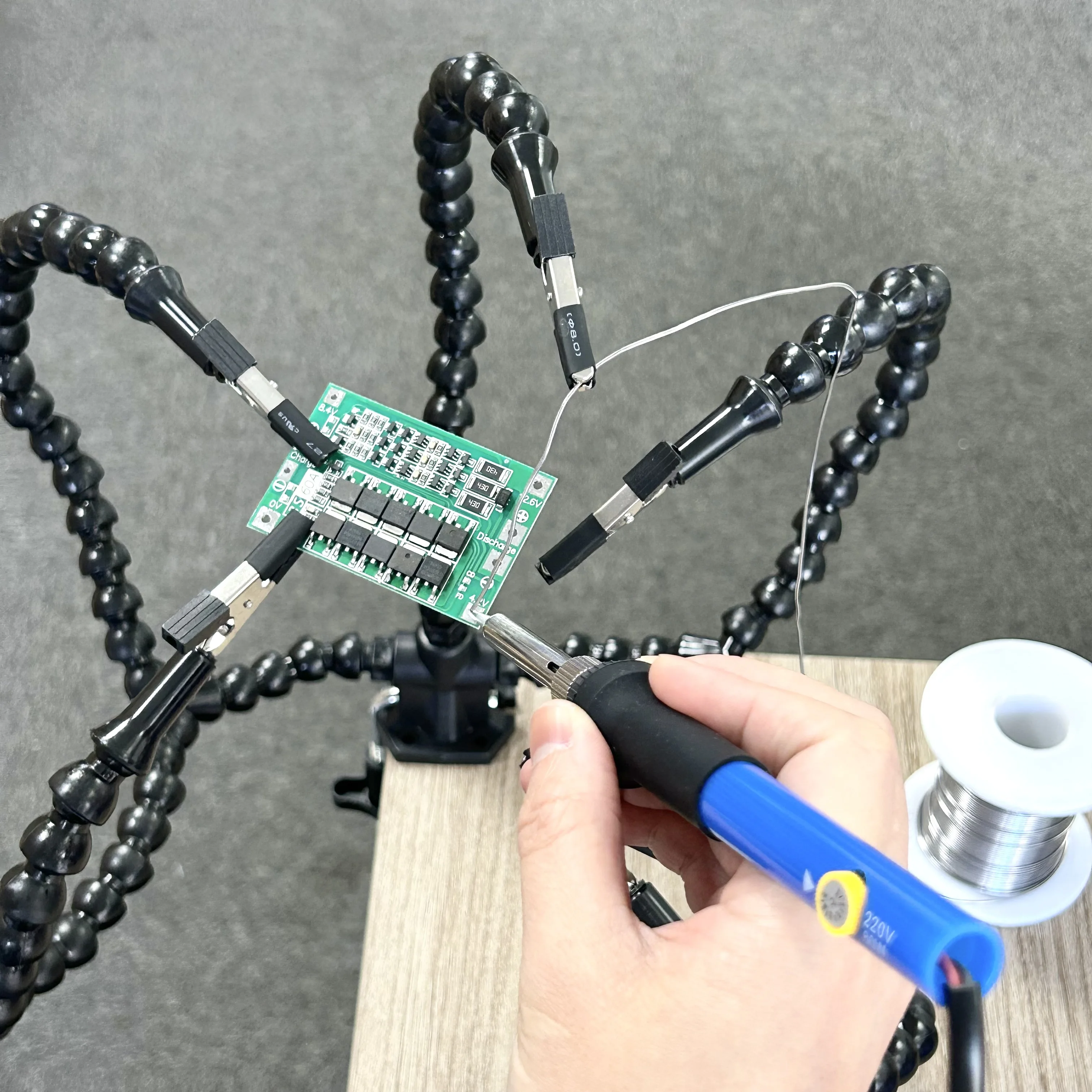 Upgrade Your Soldering Game with the Helping Hand Third Arm for Only .79