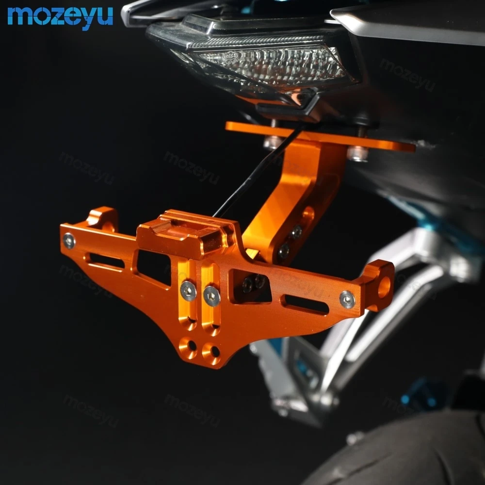 

Adjustable Frame Holder Bracket Motorcycle License Plate Bracket For RC125 RC200 RC390 RC 390 2014 - 2019 2020 2021 2022 2023