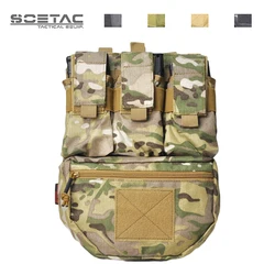 SOETAC Molle Tattico Magazine Pouch BAG Attaccare al gilet tattico Borsa da caccia multifunzione in nylon
