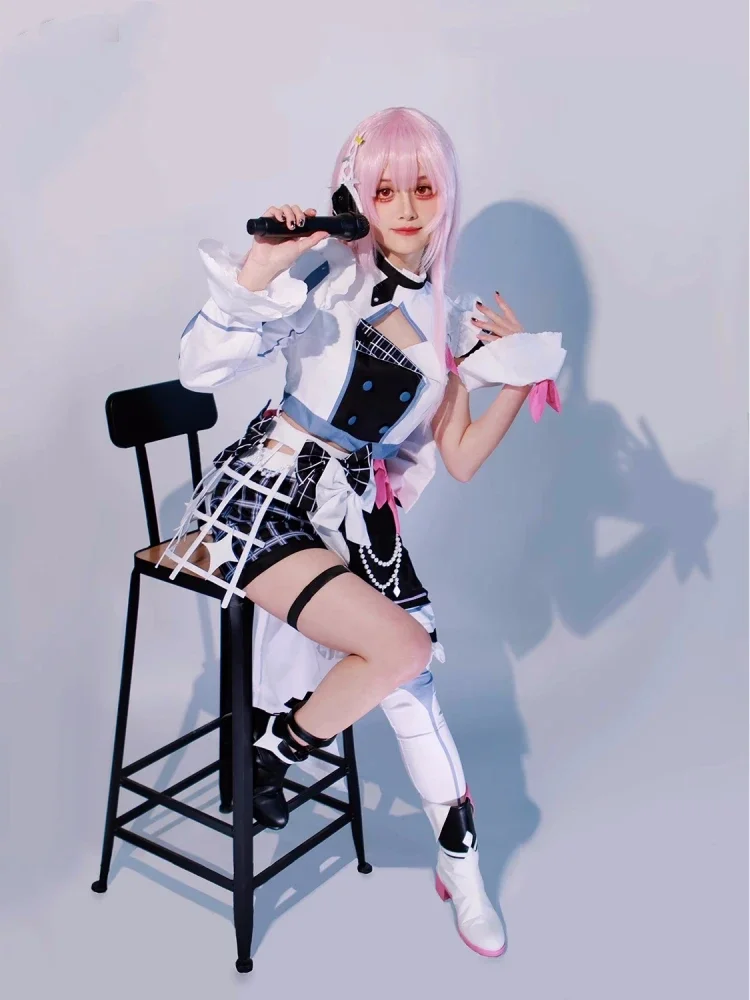 Mori Calliope Cosplay Costume Vtuber Hololive4th Anime Women Fashion Outfit Role Play Clothing Carnival Activity Suit Pre-sale