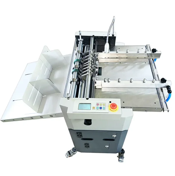 Automatic High Speed Slitting Machine Perforating Paper Die Cutting Creasing Machine view 2