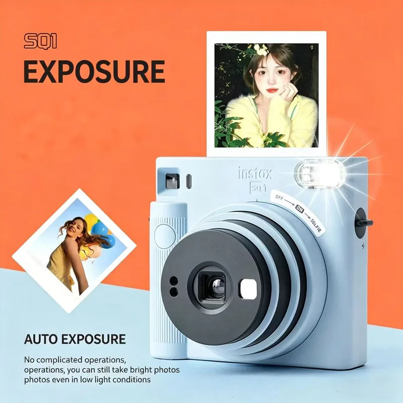 

Классическая камера моментальной печати Instax Mini Fujifilm Instax SQUARE SQ1, гибридная камера для мгновенной печати фотографий, цветная камера для моментальной печати квадратных снимков