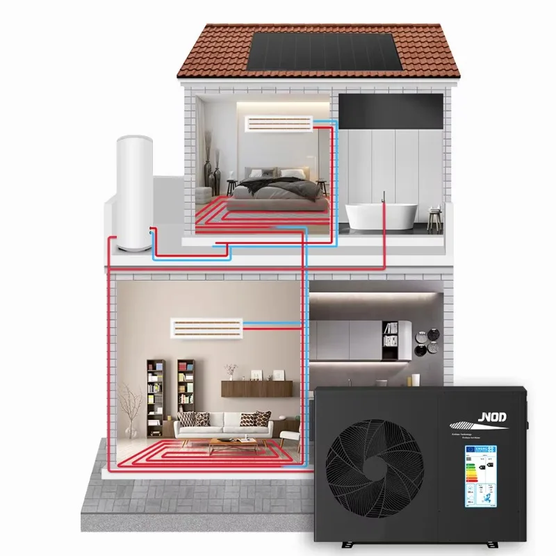 R32 صديقة للبيئة A +++ كامل تيار مستمر العاكس مصدر الهواء مضخة الحرارة سبليت نوع مضخة التدفئة سخان المياه