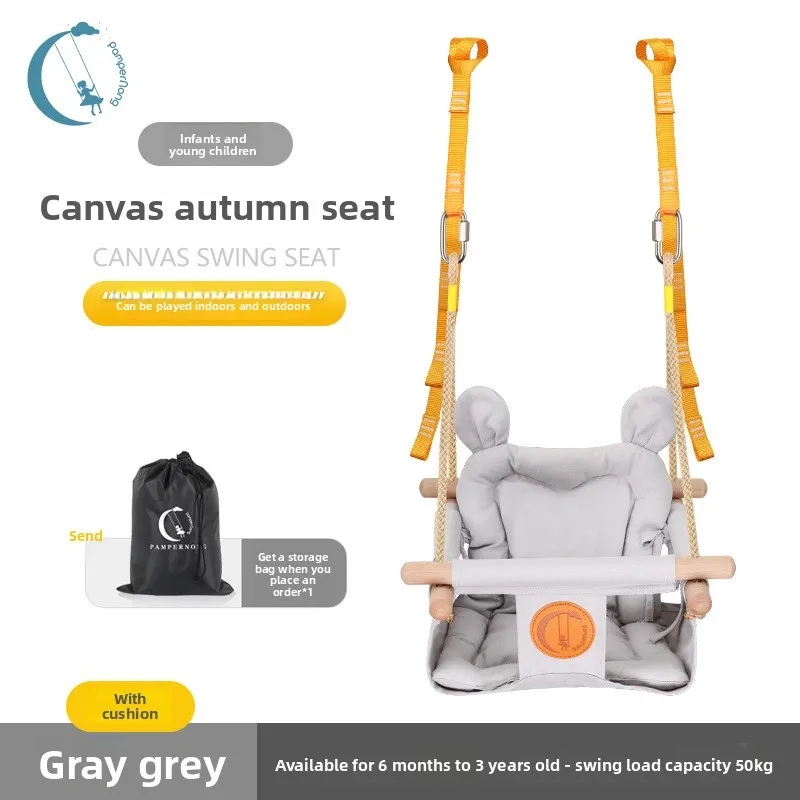 綿幼児ハンギングバスケットチェアスイング屋外ガーデン家庭用ベビークレードル