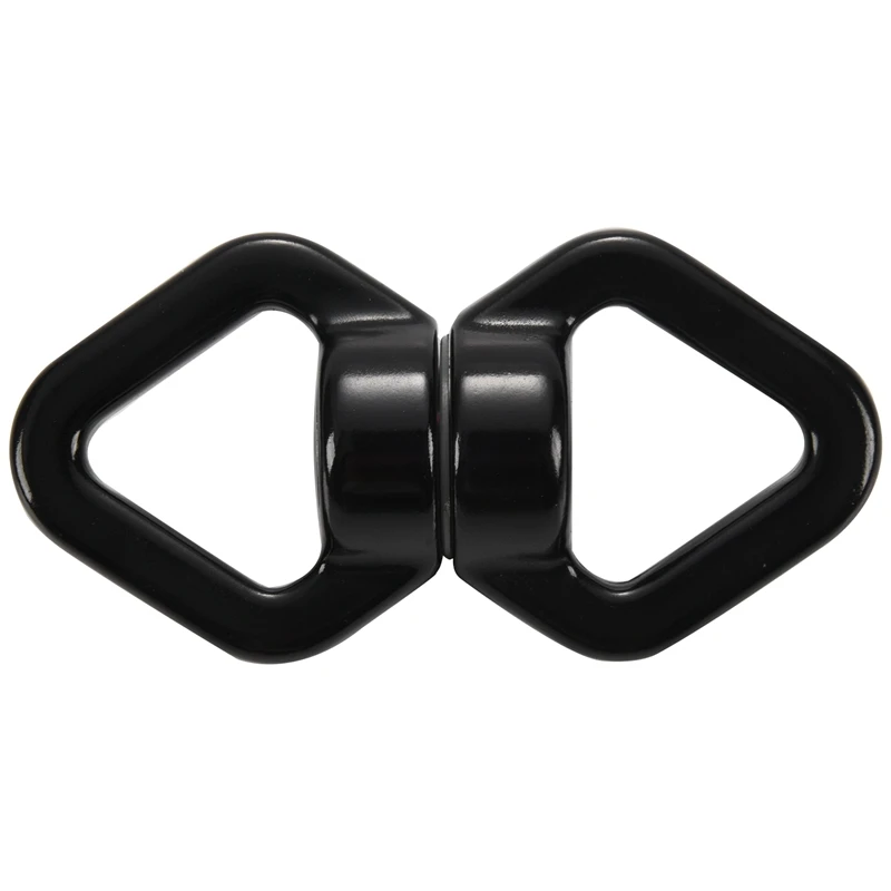 30Kn Outdoor Rock Climbing Carabiner Swivel Connector Universal Gimbal Ring Yoga Swing Hammock Rope Swivel Rotational Connector