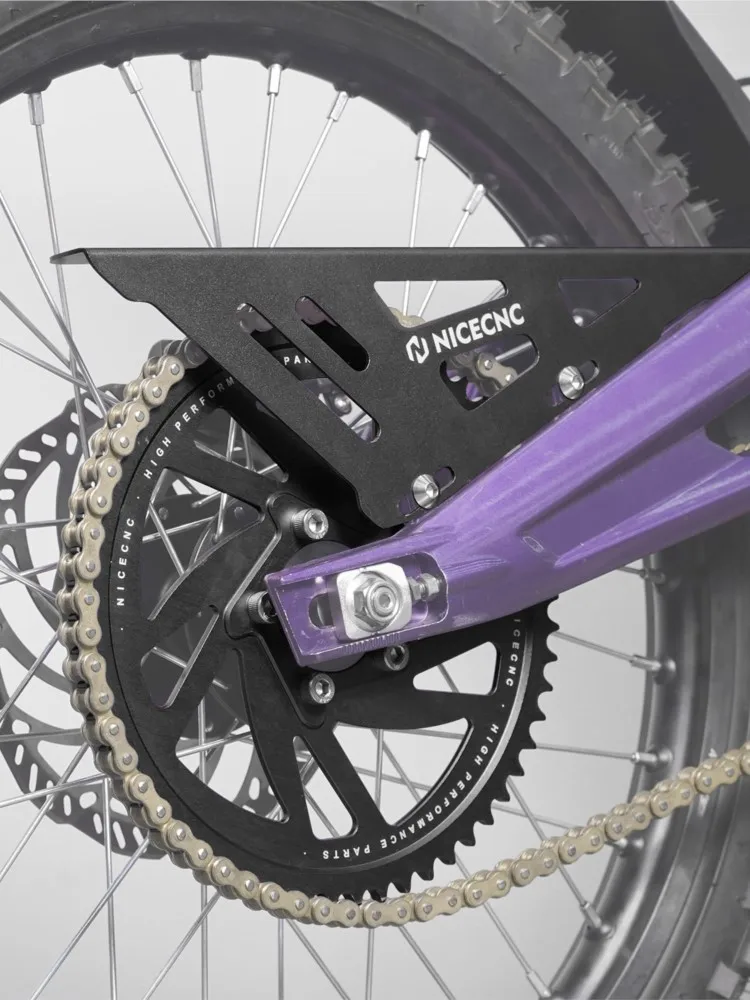 AliExpress NICECNC 58T Rear Sprocket & Chain Guard Protection For Surron light bee X light bee S L1E Segway X160 X260 Sur-ron Bike Parts
